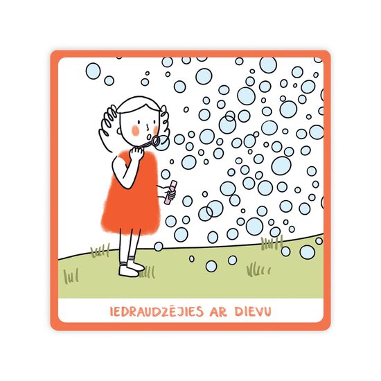 Kartīte "Iedraudzējies ar Dievu" III