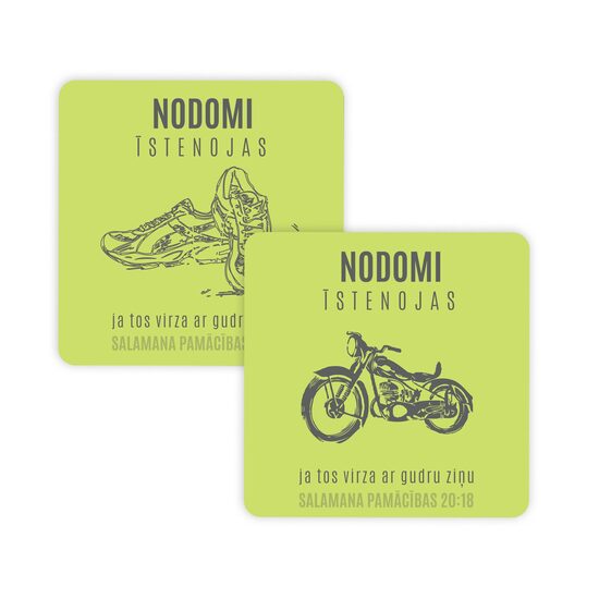 Magnēts "Nodomi īstenojas"