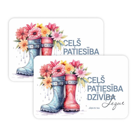 Magnēts "Ceļš, patiesība, dzīvība"