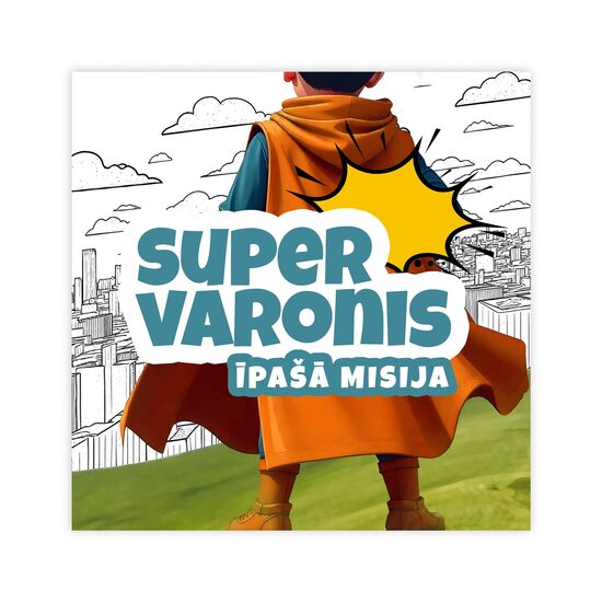 Supervaronis - buklets bērniem