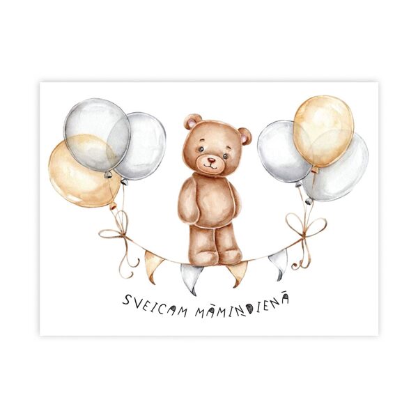 Kartīte "Sveicam māmiņdienā"
